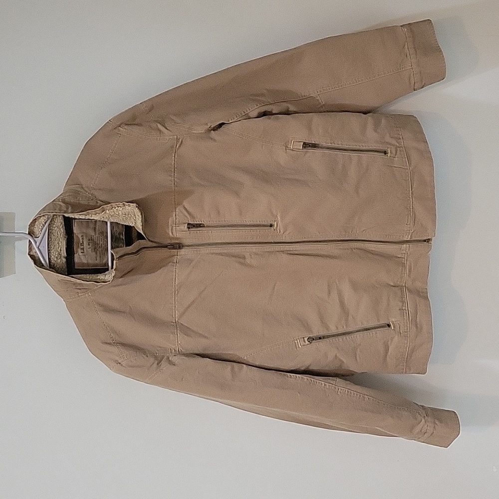 L.L. Bean Tan Military Field Jacket